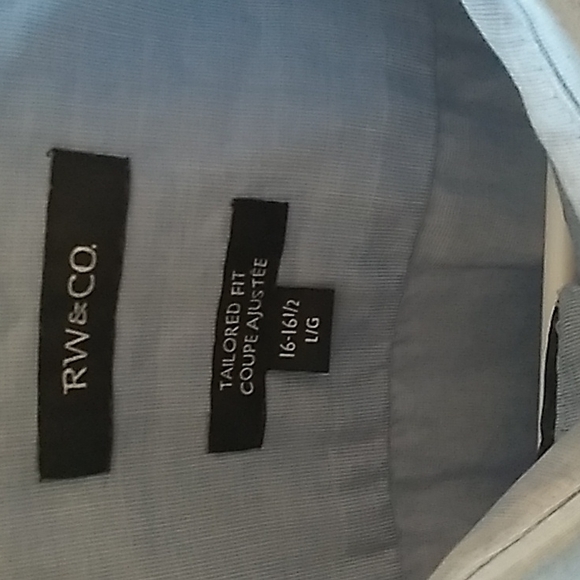 Rw & co mens dress shirt - Picture 2 of 3